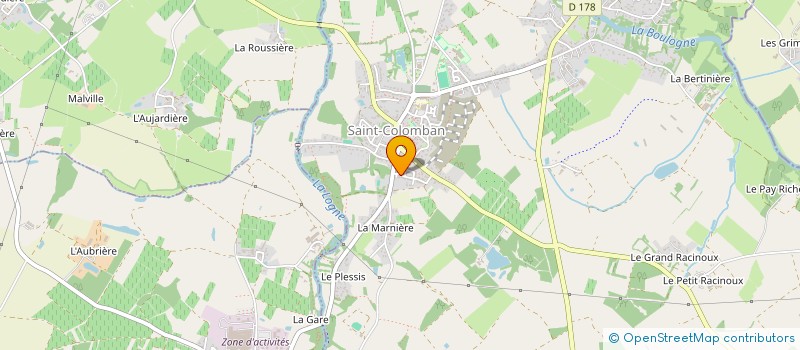 localisation de l'entreprise PSCA INVESTISSEMENT à SAINT-PHILBERT-DE-GRAND-LIEU