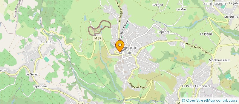 localisation de l'entreprise PSCI  GENILAC