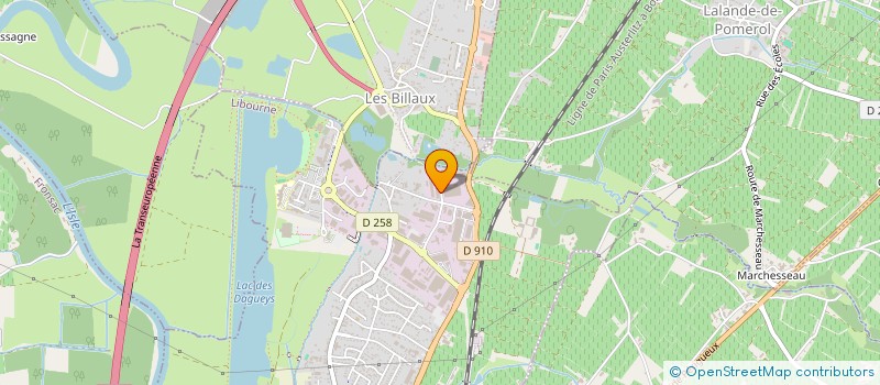 localisation de l'entreprise PSD à LIBOURNE