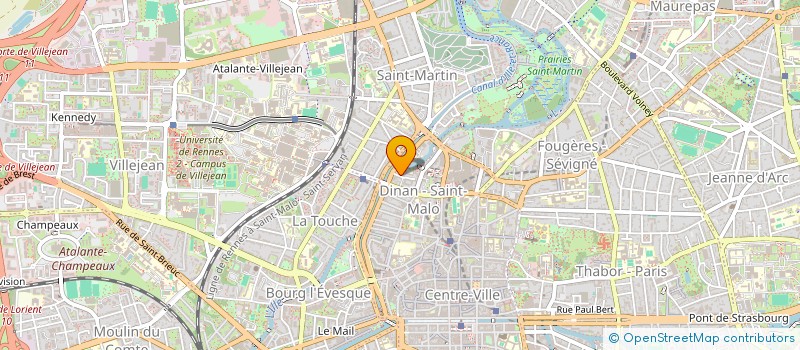 localisation de l'entreprise PSD à RENNES