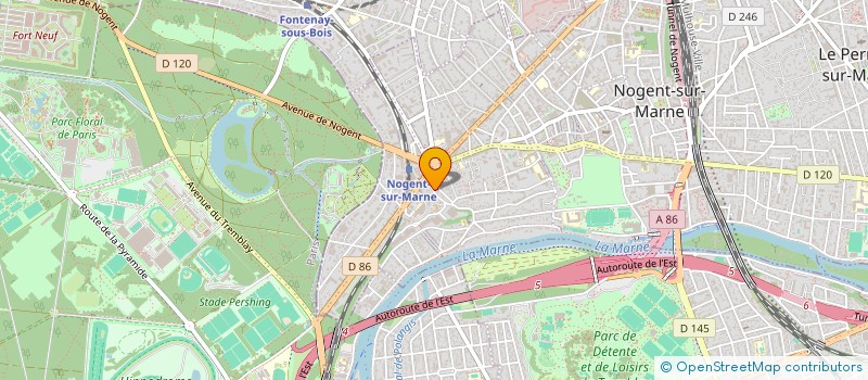 localisation de l'entreprise PSD CONSEIL  NOGENT-SUR-MARNE