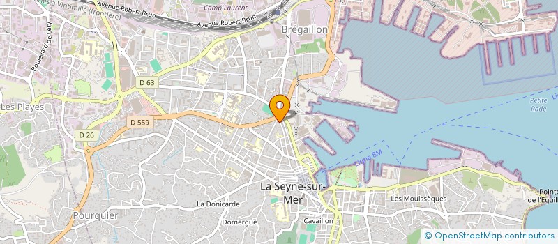 localisation de l'entreprise PSE LOC  LA SEYNE-SUR-MER