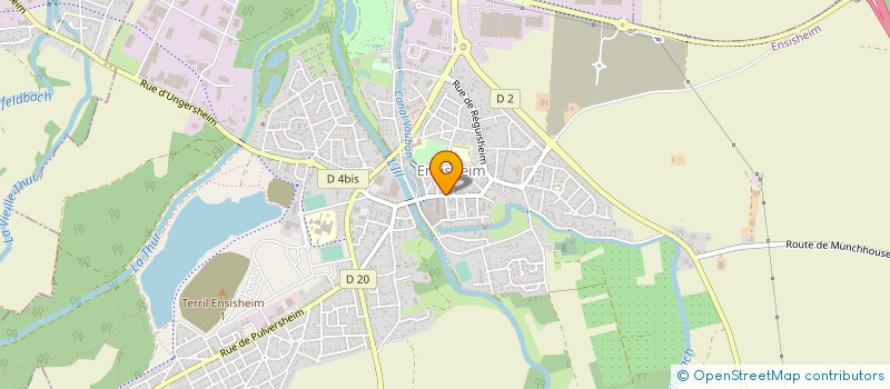 localisation de l'entreprise PSE OPTIQUE à ENSISHEIM