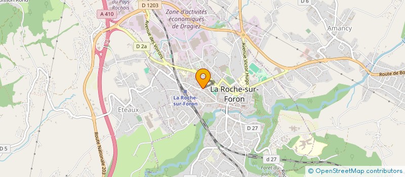 localisation de l'entreprise PSGC à LA ROCHE-SUR-FORON