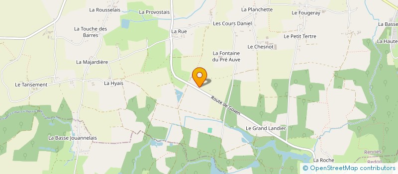 localisation de l'entreprise PSGK  BREAL-SOUS-MONTFORT