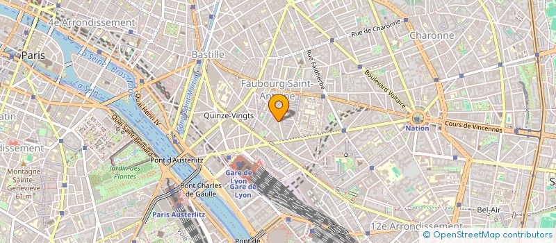 localisation de l'entreprise PSGP  PARIS