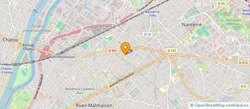 localisation de l'entreprise PSH-CONSULT  NANTERRE