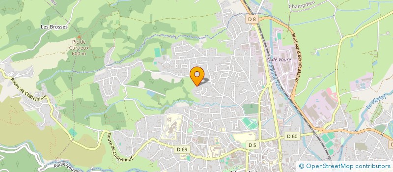 localisation de l'entreprise PSI  MONTBRISON