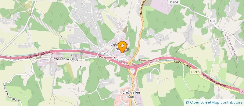 localisation de l'entreprise PSI  COULOUNIEIX-CHAMIERS