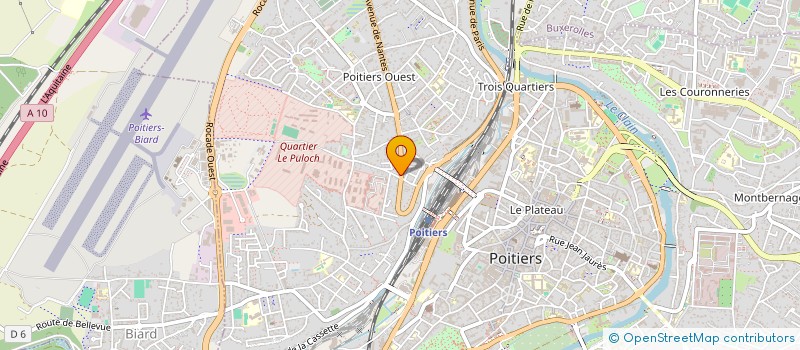 localisation de l'entreprise PSI-CH à POITIERS