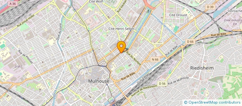 localisation de l'entreprise PSIAP  MULHOUSE