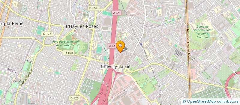 localisation de l'entreprise PSIDIUM  L'HAY-LES-ROSES