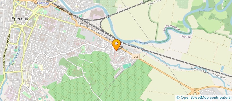 localisation de l'entreprise PSIG EPERNAY  EPERNAY