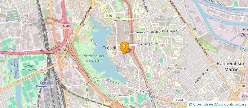 localisation de l'entreprise PSIG ONLINE à CRETEIL