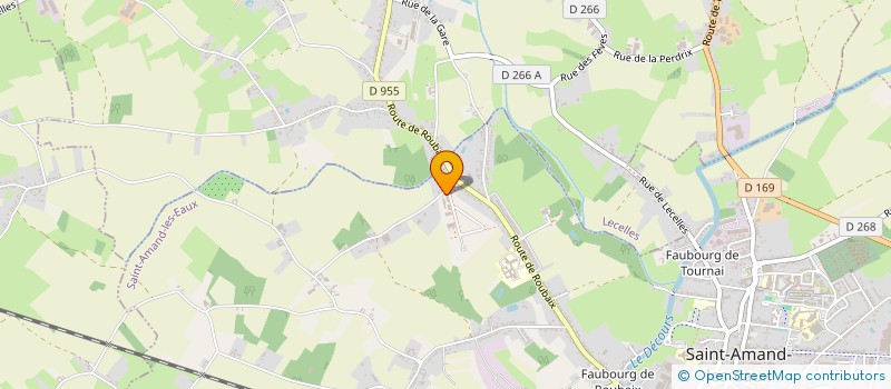 localisation de l'entreprise PSIGROUPE à SAINT-AMAND-LES-EAUX