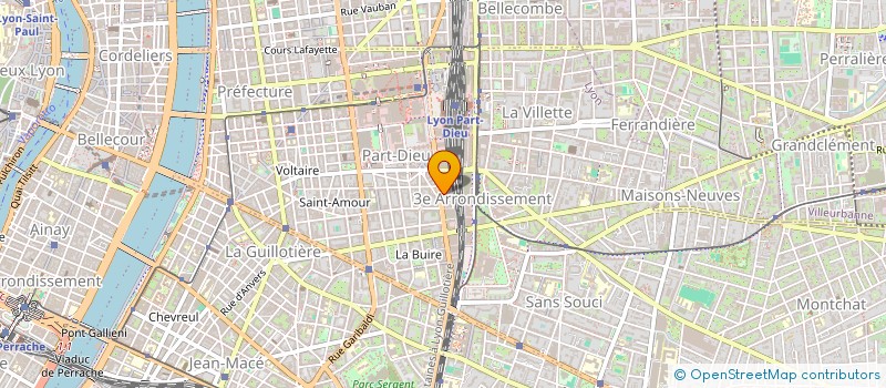 localisation de l'entreprise PSIH HOLDING  LYON