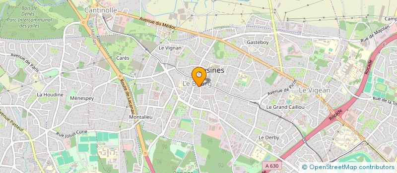 localisation de l'entreprise PSIKOCYCLES  EYSINES