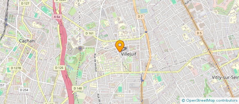 localisation de l'entreprise PSIMATIC à VILLEJUIF