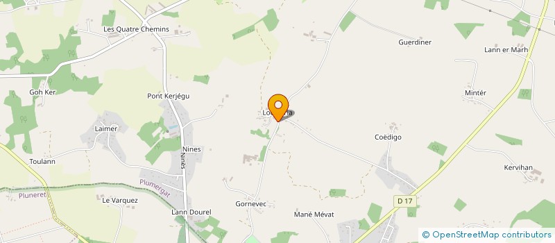 localisation de l'entreprise PSIRILY  PLUMERGAT