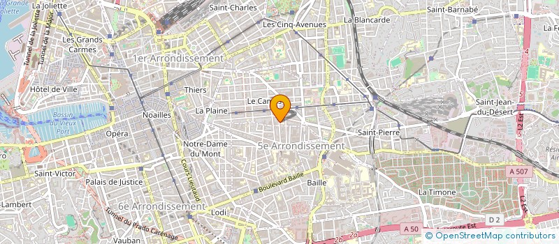 localisation de l'entreprise PSIT à MARSEILLE