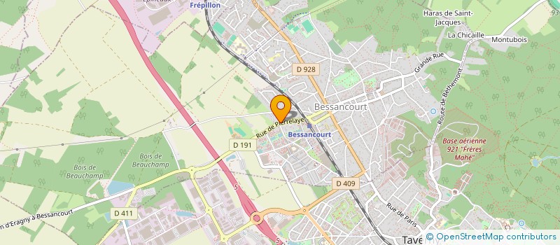 localisation de l'entreprise PSJ TRANSPORT  BESSANCOURT