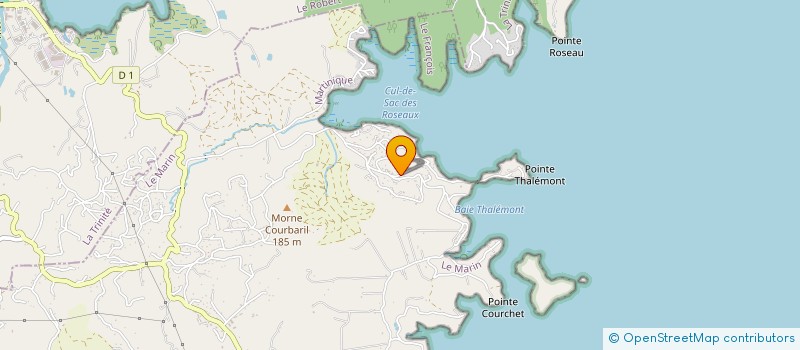 localisation de l'entreprise PSJS DE MANSARDE  LE FRANCOIS