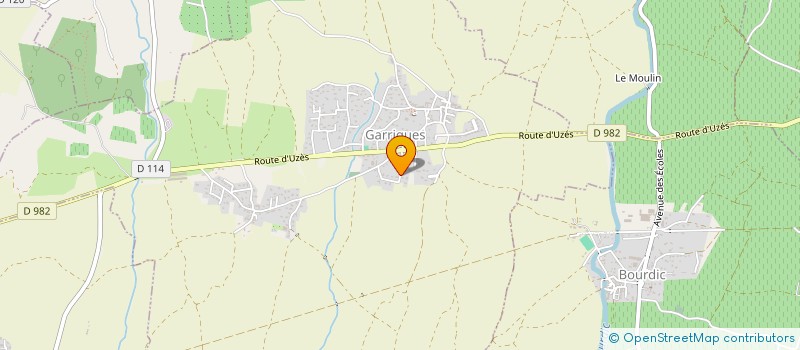 localisation de l'entreprise PSL  GARRIGUES-SAINTE-EULALIE