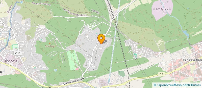 localisation de l'entreprise PSL BATIMENT à LES PENNES MIRABEAU