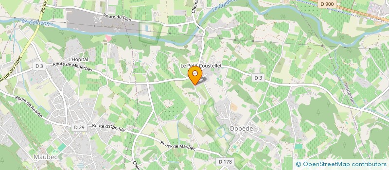 localisation de l'entreprise PSL EXPO  OPPEDE