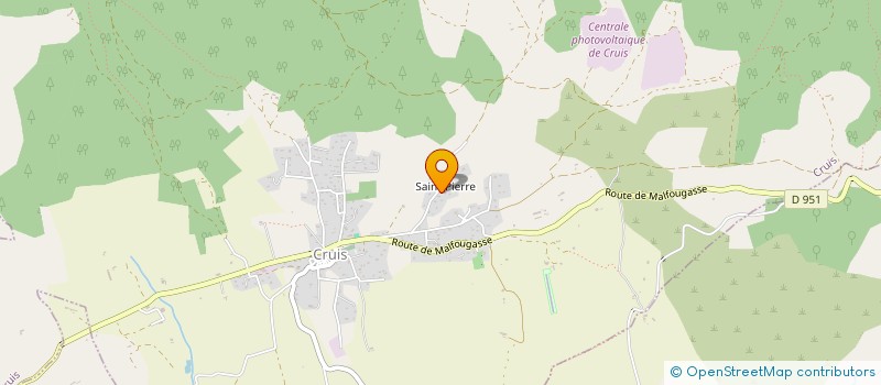 localisation de l'entreprise PSL INVEST  CRUIS