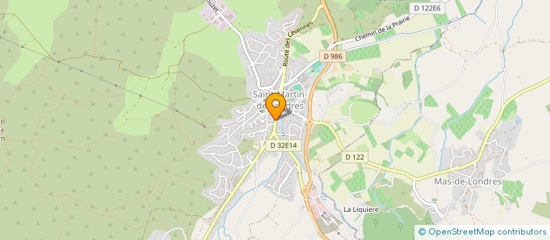 localisation de l'entreprise PSL3D à SAINT-MARTIN-DE-LONDRES