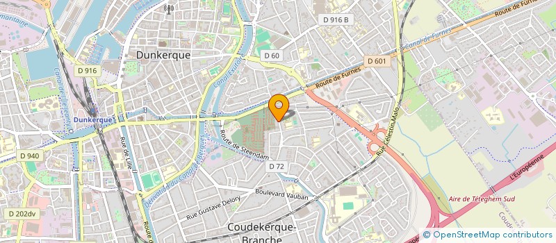 localisation de l'entreprise PSM  COUDEKERQUE-BRANCHE