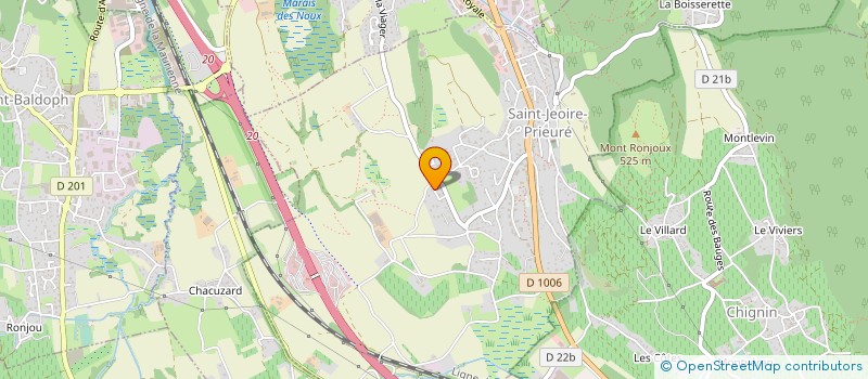 localisation de l'entreprise PSM  SAINT-JEOIRE-PRIEURE