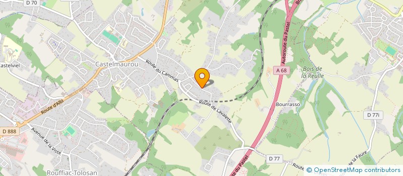 localisation de l'entreprise PSM IDRAC  CASTELMAUROU