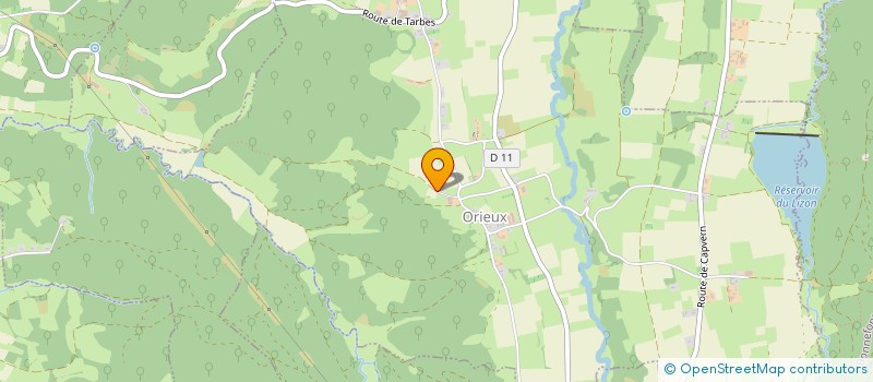 localisation de l'entreprise PSM INVESTISSEMENTS  ORIEUX