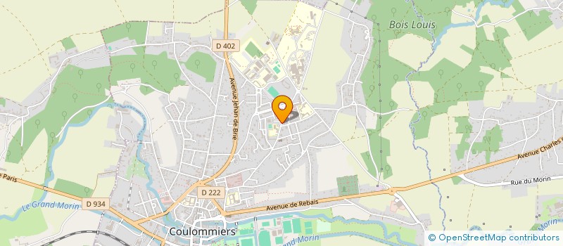 localisation de l'entreprise PSM77 à COULOMMIERS