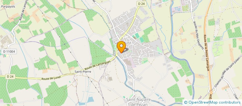 localisation de l'entreprise PSMAO  SAINT-JUST