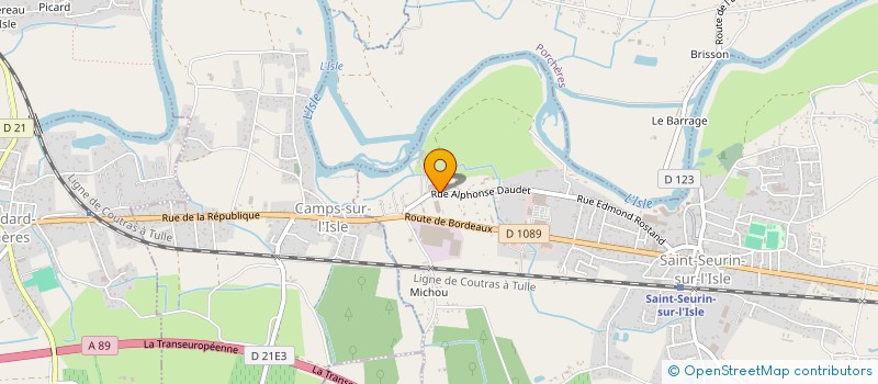 localisation de l'entreprise PSME  SAINT-SEURIN-SUR-L'ISLE