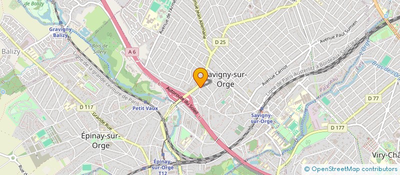localisation de l'entreprise PSMM CONSEIL à SAVIGNY-SUR-ORGE