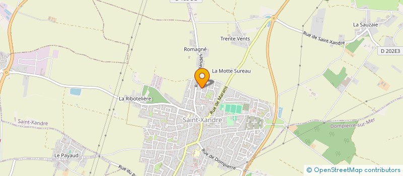 localisation de l'entreprise PSMO à SAINT-XANDRE