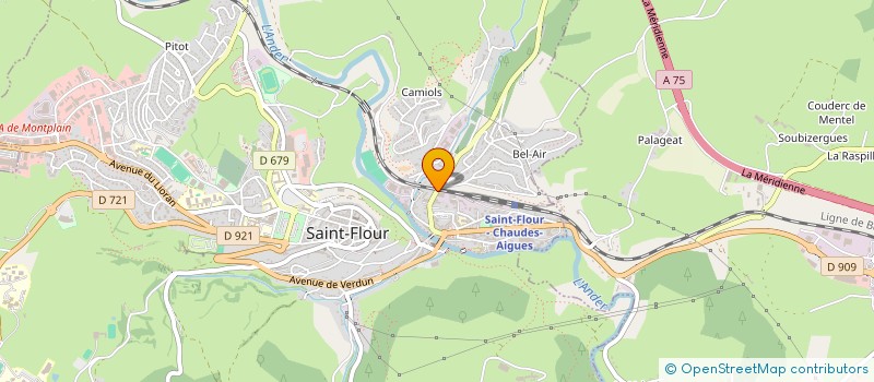 localisation de l'entreprise PSMS 15 à SAINT-FLOUR