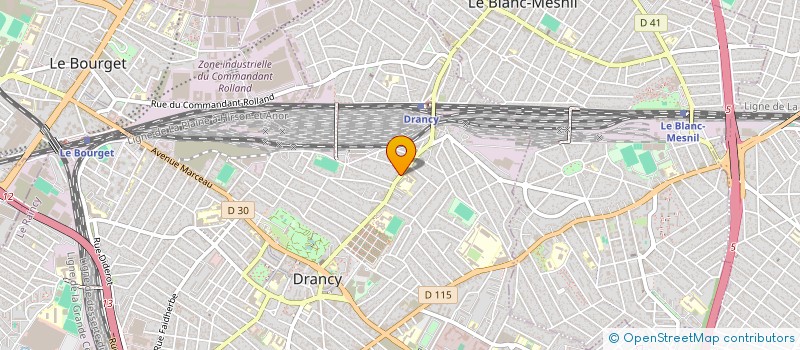 localisation de l'entreprise PSN à DRANCY