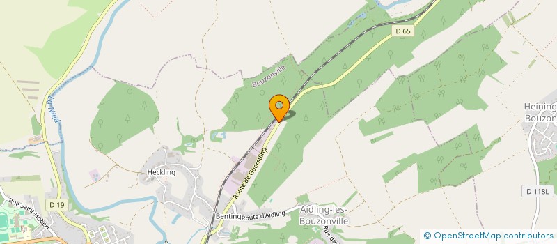 localisation de l'entreprise PSNPM IMMOBILIER  BOUZONVILLE