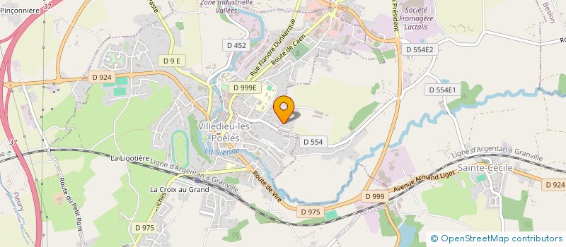 localisation de l'entreprise PSO  SAINTE-CECILE