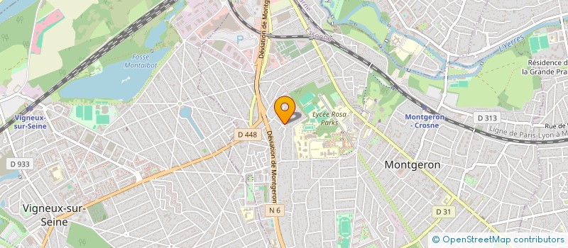 localisation de l'entreprise PSO CONSEIL  MONTGERON
