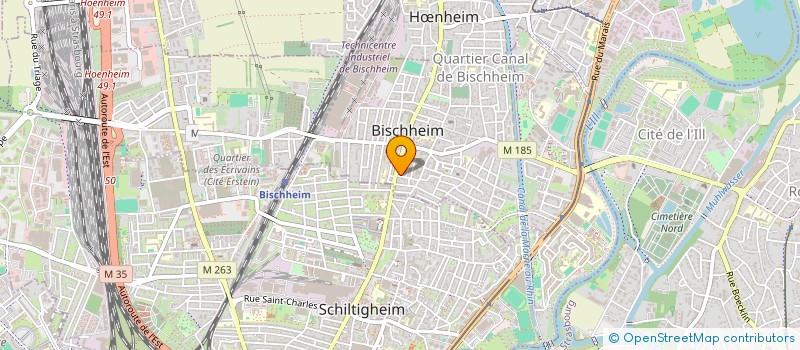 localisation de l'entreprise PSO PASCAL à BISCHHEIM