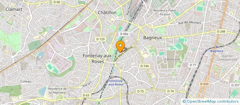 localisation de l'entreprise PSO PRODUCTION LTD à FONTENAY-AUX-ROSES