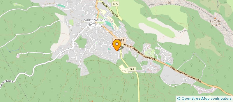 localisation de l'entreprise PSOMINEL à SAINT-VALLIER-DE-THIEY