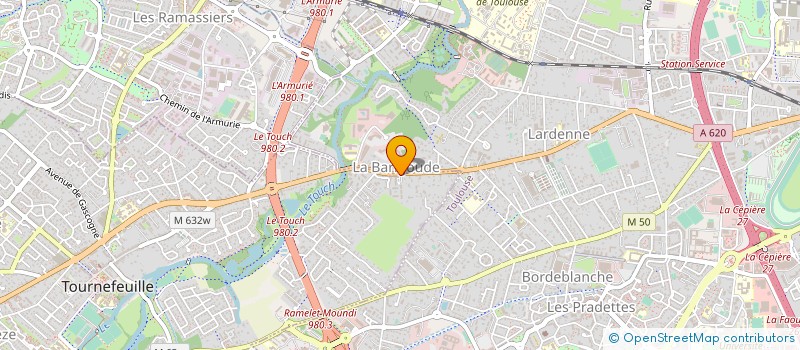 localisation de l'entreprise PSP  PASCAL SABA PLOMBERIE  TOURNEFEUILLE