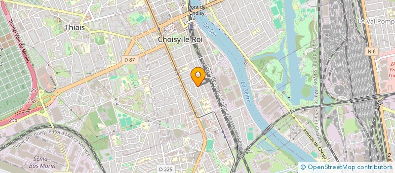localisation de l'entreprise PSPIE à CHOISY-LE-ROI
